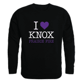 W Republic Knox College Prairie Fire I Love Crewneck 552-527