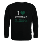 W Republic Missouri S&T Miners I Love Crewneck 552-548