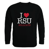 W Republic Rogers State Hillcats I Love Crewneck 552-576