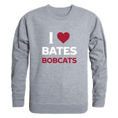 W Republic Bates College Bobcats I Love Crewneck 552-615