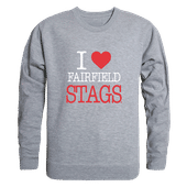 W Republic Fairfield Stags I Love Crewneck 552-641