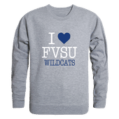 W Republic Fort Valley State Wildcats I Love Crewneck 552-642