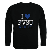 W Republic Fort Valley State Wildcats I Love Crewneck 552-642