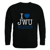 W Republic Johnson & Wales Wildcats I Love Crewneck 552-657