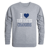 W Republic New Haven Chargers I Love Crewneck 552-663