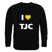 W Republic Tyler Junior College Apaches I Love Crewneck 552-680