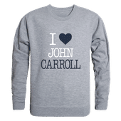 W Republic John Carroll Blue Streaks I Love Crewneck 552-694