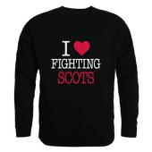 W Republic Monmouth College Fighting Scots I Love Crewneck 552-695