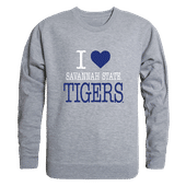 W Republic Savannah State Tigers I Love Crewneck 552-697