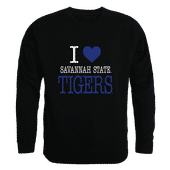 W Republic Savannah State Tigers I Love Crewneck 552-697