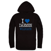 W Republic Daemen College Wildcats I Love Hoodie 553-513 BLACK Primary