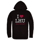 W Republic Lock Haven University Bald Eagles I Love Hoodie 553-533 BLACK Primary