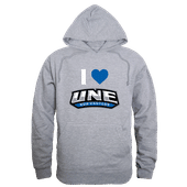 W Republic U Of New England Nor'easters I Love Hoodie 553-554 HEATHER GREY Primary