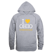 W Republic Ohio Dominican Panthers I Love Hoodie 553-563 HEATHER GREY Primary