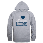 W Republic Texas A&M-Commerce Lions I Love Hoodie 553-595 HEATHER GREY Primary