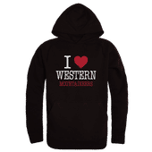 W Republic Western Colorado Mountaineers I Love Hoodie 553-604 BLACK Primary