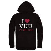 W Republic Virginia Union Panthers I Love Hoodie 553-729 BLACK Primary