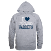 W Republic Lycoming Warriors I Love Hoodie 553-740 HEATHER GREY Primary