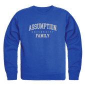 W Republic Assumption University Greyhounds Family Crewneck 572-734