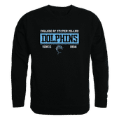W Republic College Of Staten Island Dolphins Established Crewneck 544-676