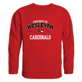 W Republic Wesleyan Cardinals Property Of Crewneck 545-683