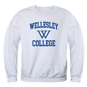 W Republic Wellesley College Blue Crewneck 568-486