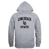 W Republic Long Beach State Beach Hoodie 569-109 HEATHER GREY Primary