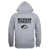 W Republic Michigan Tech Huskies Hoodie 569-341 HEATHER GREY Primary