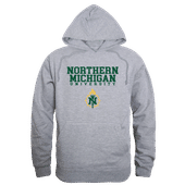 W Republic Northern Michigan Wildcats Hoodie 569-357 HEATHER GREY Primary