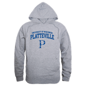 W Republic Wisconsin Platteville Pioneers Hoodie 569-410 HEATHER GREY Primary