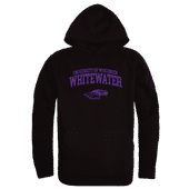 W Republic Wisconsin-Whitewater Warhawks Hoodie 569-414 BLACK Primary