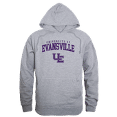 W Republic Evansville Purple Aces Hoodie 569-424 HEATHER GREY Primary