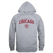 W Republic UChicago Maroons Hoodie 569-469 HEATHER GREY Primary