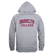 W Republic Brooklyn College Bulldogs Hoodie 569-503 HEATHER GREY Primary