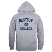 W Republic Mississippi College Choctaws Hoodie 569-544 HEATHER GREY Primary