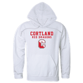W Republic SUNY Cortland Red Dragons Hoodie 569-712 WHITE Primary