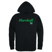 W Republic Marshall Thundering Herd Script Hoodie 558-190 BLACK Primary
