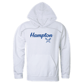 W Republic Hampton University Pirates Script Hoodie 558-489 WHITE (WT2) Primary