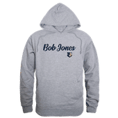 W Republic Bob Jones Bruins Script Hoodie 558-502 HEATHER GREY Primary