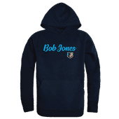 W Republic Bob Jones Bruins Script Hoodie 558-502 NAVY Primary