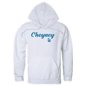 W Republic Cheyney University Wolves Script Hoodie 558-509 WHITE Primary