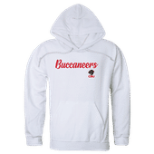 W Republic CBU Buccaneers Script Hoodie 558-510 WHITE Primary