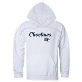 W Republic Mississippi College Choctaws Script Hoodie 558-544 WHITE (WT2) Primary
