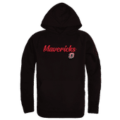 W Republic U Of Nebraska Omaha Mavericks Script Hoodie 558-552 BLACK Primary