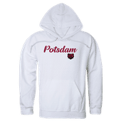 W Republic SUNY Potsdam Bears Script Hoodie 558-593 WHITE Primary
