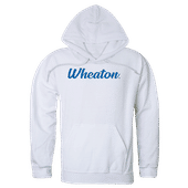 W Republic Wheaton College Lyons Script Hoodie 558-605 WHITE Primary