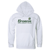 W Republic Bronx CC Broncos Script Hoodie 558-621 WHITE Primary