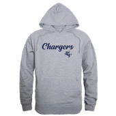 W Republic Sandburg Chargers Script Hoodie 558-623 HEATHER GREY Primary