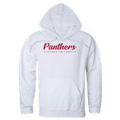 W Republic Chapman University Panthers Script Hoodie 558-629 WHITE Primary