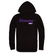 W Republic Northwestern State Demons Script Hoodie 558-689 BLACK Primary